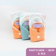 Moona Pantyliner Pembalut Kain Cuci Ulang Wanita Menstrual Pad - 3 Pcs